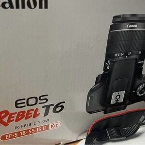 Canon Rebel EOS T6